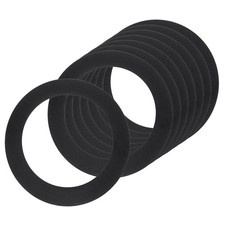 8Pack Goof Ring for 4" DownLight 4.3" ID 6.8" OD Light Trim Ring Cover Black