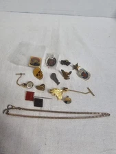Vintage Pins, Tie Tack Mixed Lot Pre-owned #2995