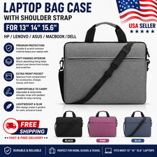 Laptop Bag Case With Shoulder Strap For 13"14"15.6" HP/Lenovo/ Asus/Macbook DELL