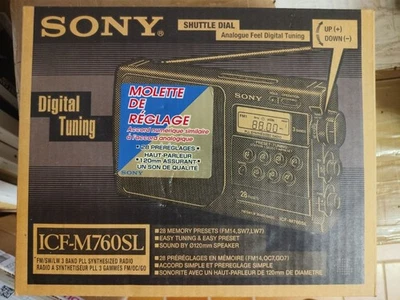 SONY ICF-M760SL NEUF en boîte Synthesized Radio 2001 - Photo 1/3
