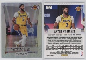 2020-21 Panini Prizm Prizm Flashback Silver Prizm Anthony Davis #5