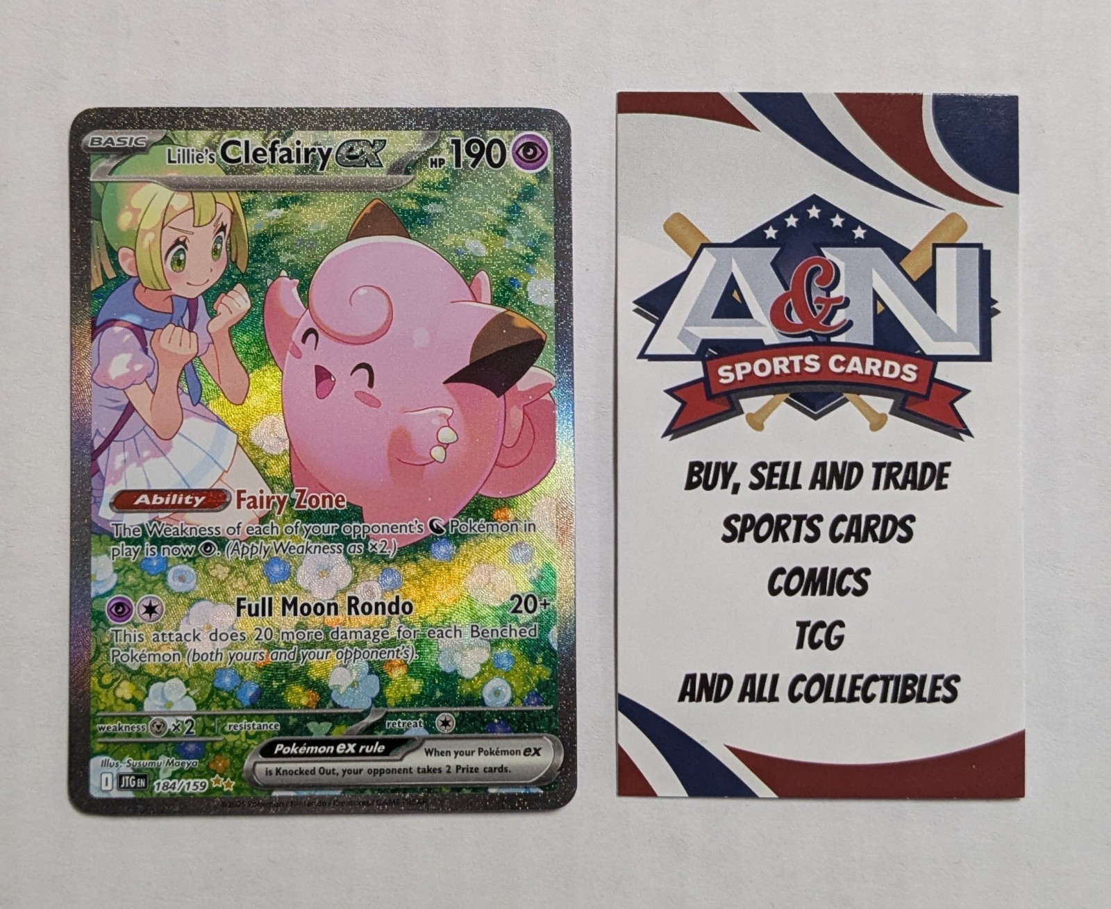 Lillie's Clefairy EX 195 PROMO PSA10