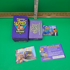 Vintage Smoking’ Joe’s Racing Tin w Matches Unopened w Catalog