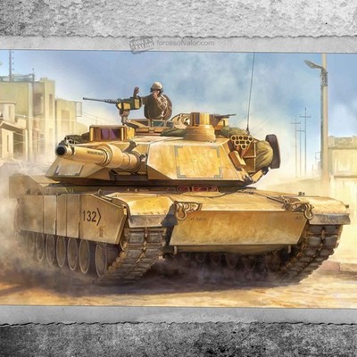 Forces Of Valor 1/72 Scale Kit 873005A - US M1A2 Abrams Tank Iraq 2003