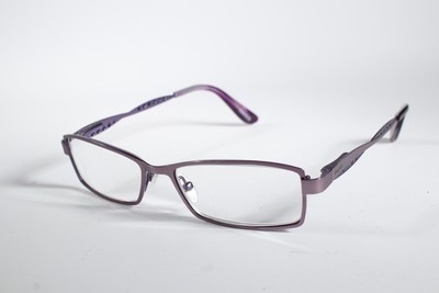 Oasis Eyeglasses SAKURA Womens Purple Col.3 Full Rim Metal Glasses Frames 50 mm