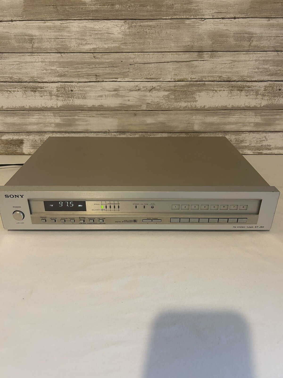Sony st-j60 vintage audio equipment - eBay listing photo 4