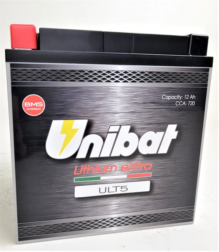 BATERÍA UNIBAT LITIO POLARIS HONDA 2000 2400 Prowler 720CCA 12V 12AH ULT5 Foto 2 de 4