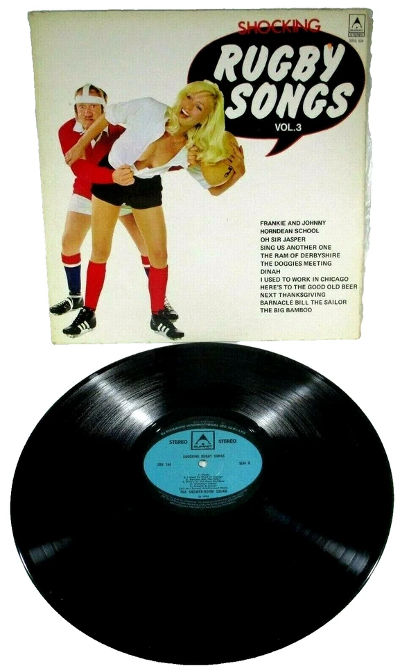 Shocking Rugby Songs Vol 3. The Shower-Room Squad 33RPM 1974 Summit Records - Image 3 of 4