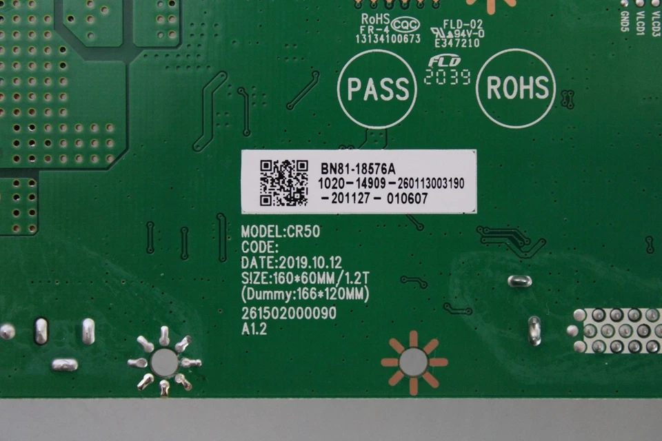 Mainboard-Samsung Curved Monitor C32R500FHR LED-Display 80,1 cm (32") - Bild 4 von 4