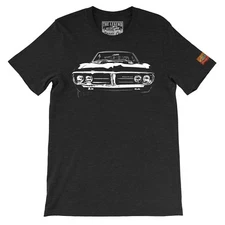 1967 Firebird B&W The Legend Classic Car Men's T-shirts American Muscle car