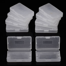 30-100 Lot Clear Cartridge Cases Nintendo Game Boy Advance GBA Games Dust Covers