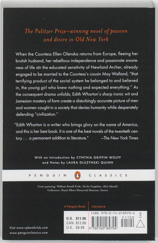 Thumbnail - The Age Of Innocence | Edith Wharton | Englisch | Taschenbuch | Xxxii