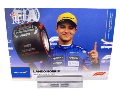 Topps Now Formula 1 2021 - Card 058 - Lando Norris - McLaren F1 Team 58