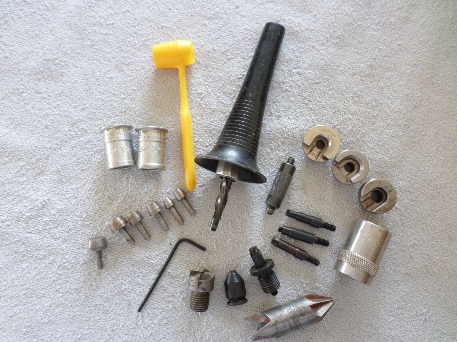 Reloading 45 ACP Case Gage AND Deburring Tool Lot RCBS eBay