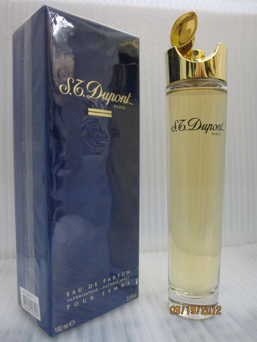 S.T. DUPONT PARIS POUR FEMME 3.3 FL oz / 100 ML Eau De Parfum Spray Sealed Box