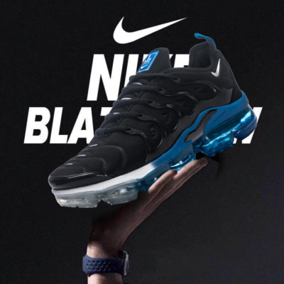 Nike Air VaporMax Plus TN Ultra Men's Shoes ''Black/Blue''