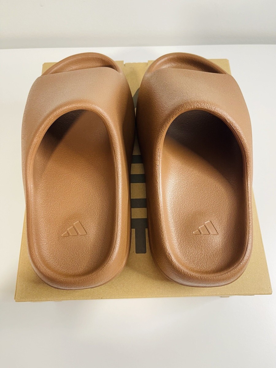 Adidas Yeezy Slide Flax FZ5896 Men's Size 4 BRAND NEW 195748653486