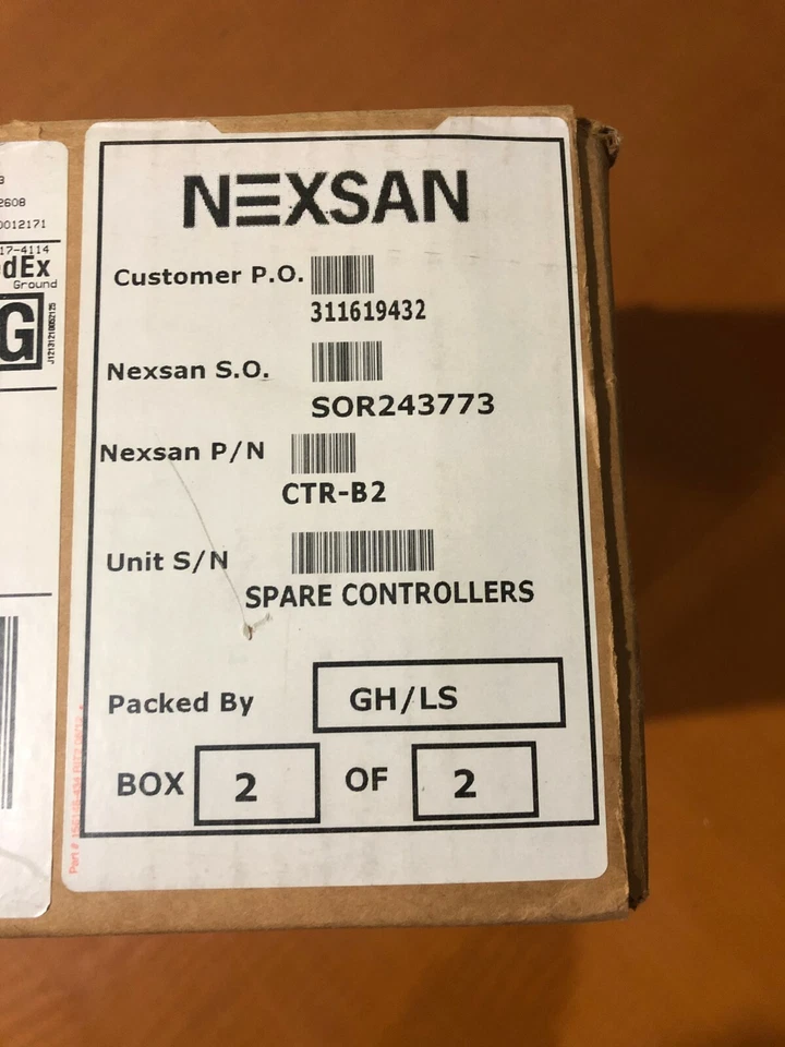Nexsan E18 Fibre Channel iSCSI Storage System CTR-B2 Controller Module P3500393 - Image 2 of 4