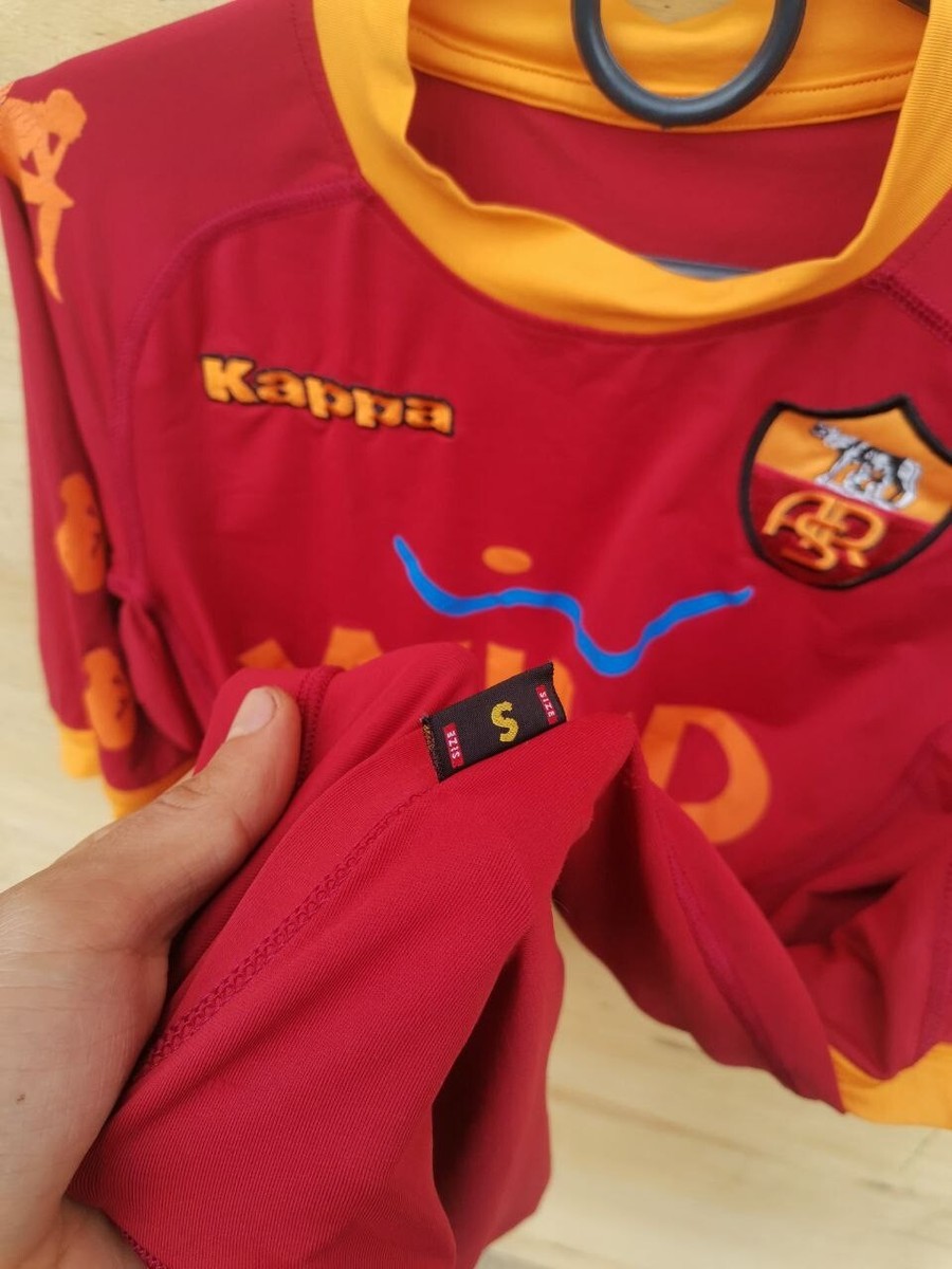 Maillot AS Roma 2010-2011 Kappa Gara - Taille XL, Occasion, Multi-couleur