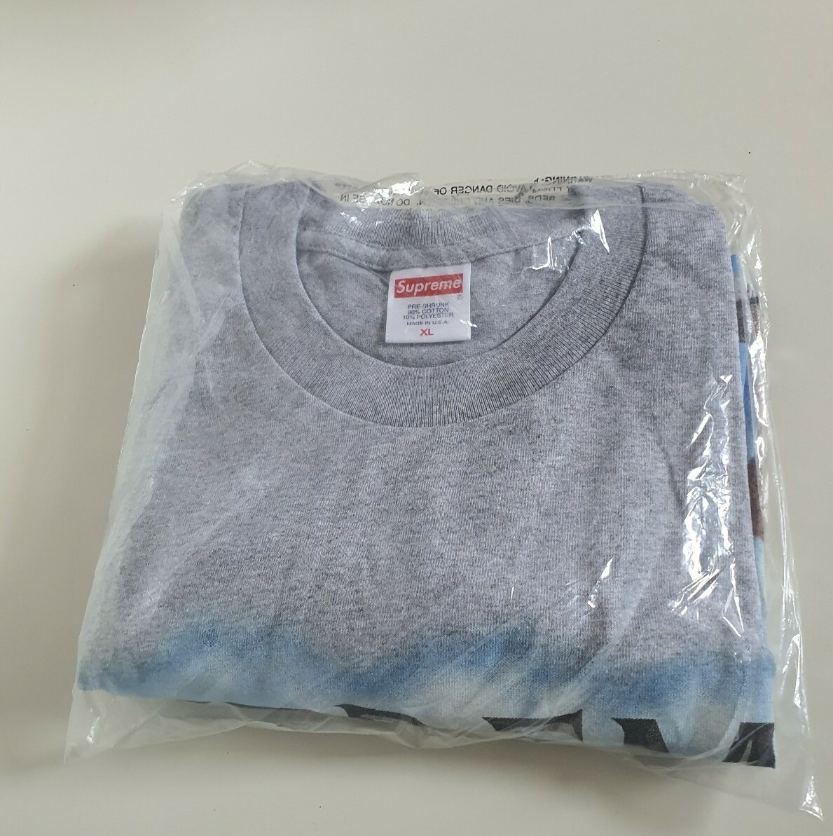 FW19 Supreme Levitation heather grey Tee XL T-shirt New Unopened Made In USA thumbnail 4