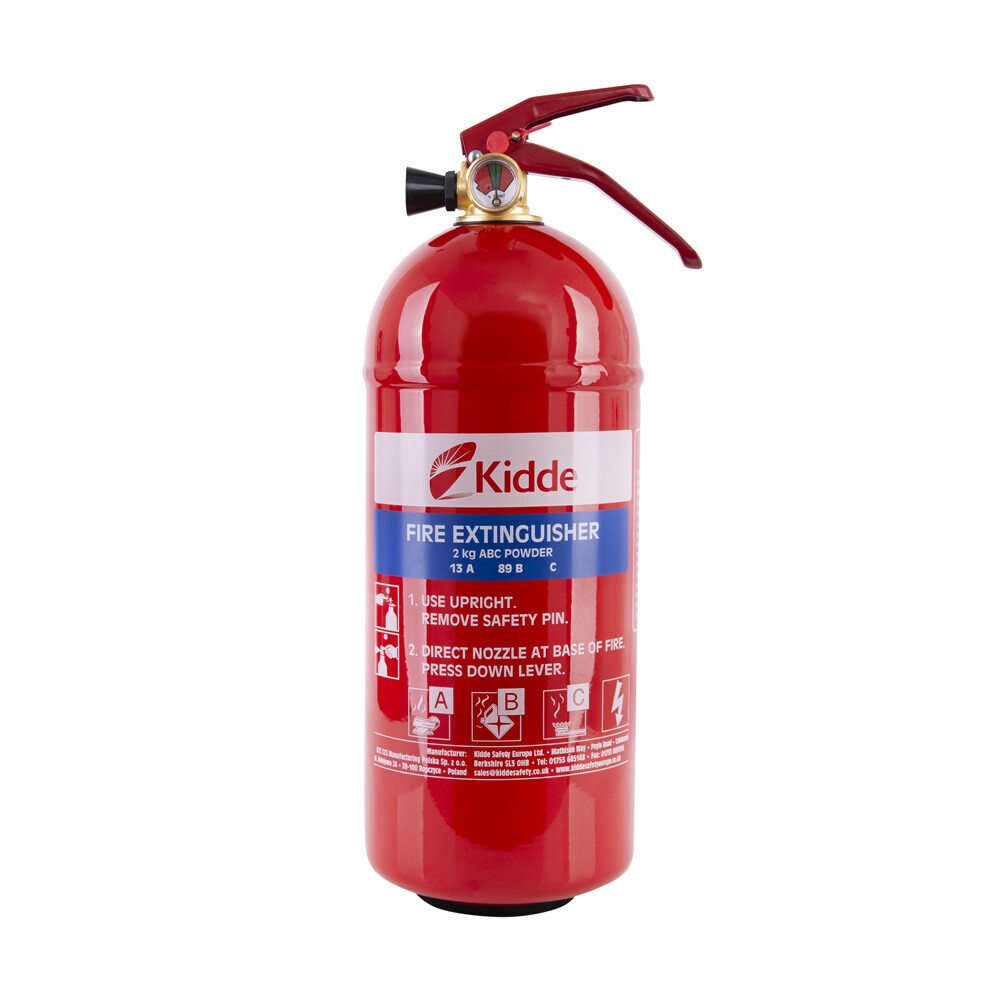 Kidde 2kg Multi-Purpose Fire Extinguisher