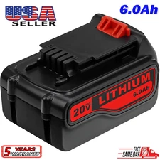 2X 20V Lithium Battery For Black and Decker 20 Volt LBXR20 Battery / Charger US