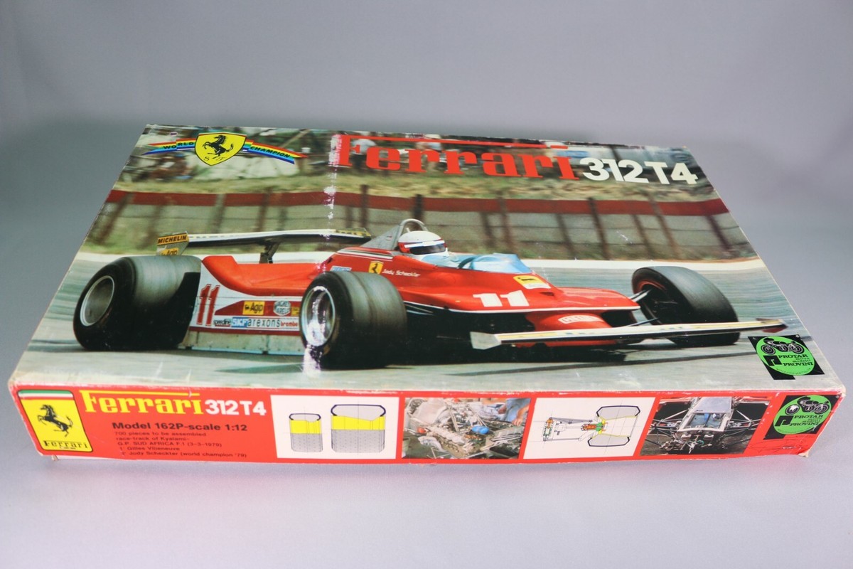 Maquette PROTAR 1/12 Ferrari 312 T4 Jody Scheckter – Complète Et Rare