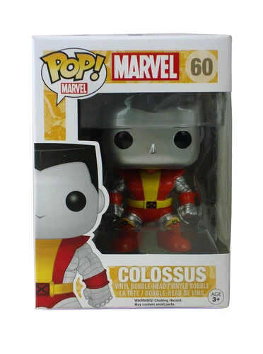 Funko Pop Colossus Vinyl Figure #60 X-Men Marvel Comics 2014 Vaulted New In Box