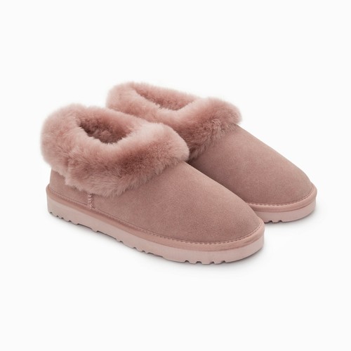 UGG Slippers Avery Unisex Premium Sheepskin Slippers Suede - Picture 6 of 25