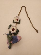 Fan or Light Chain Pull Cord Blue Hummingbird...