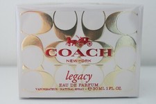 1FL OZ Coach New York Legacy eau de Parfum Fragrance Perfume NEW SEALED 30ml