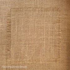 40''wide Natural Jute Hessian Burlap Fabric Wedding Craft Upholstery Garden 10oz