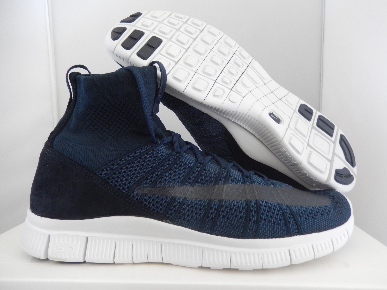 Mayordomo Lograr Aire acondicionado NIKE FREE MERCURIAL SUPERFLY SP HTM DARK OBSIDIAN NAVY BLUE SZ 11.5  [667978-441] | eBay