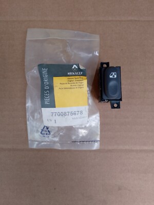 RENAULT ESPACE 3  ELECTRIC WINDOW SWITCH    GENUINE  7700875678