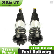 Pair Front Left Right Air Suspension Shock Struts For Bentley Bentayga 2017-2022