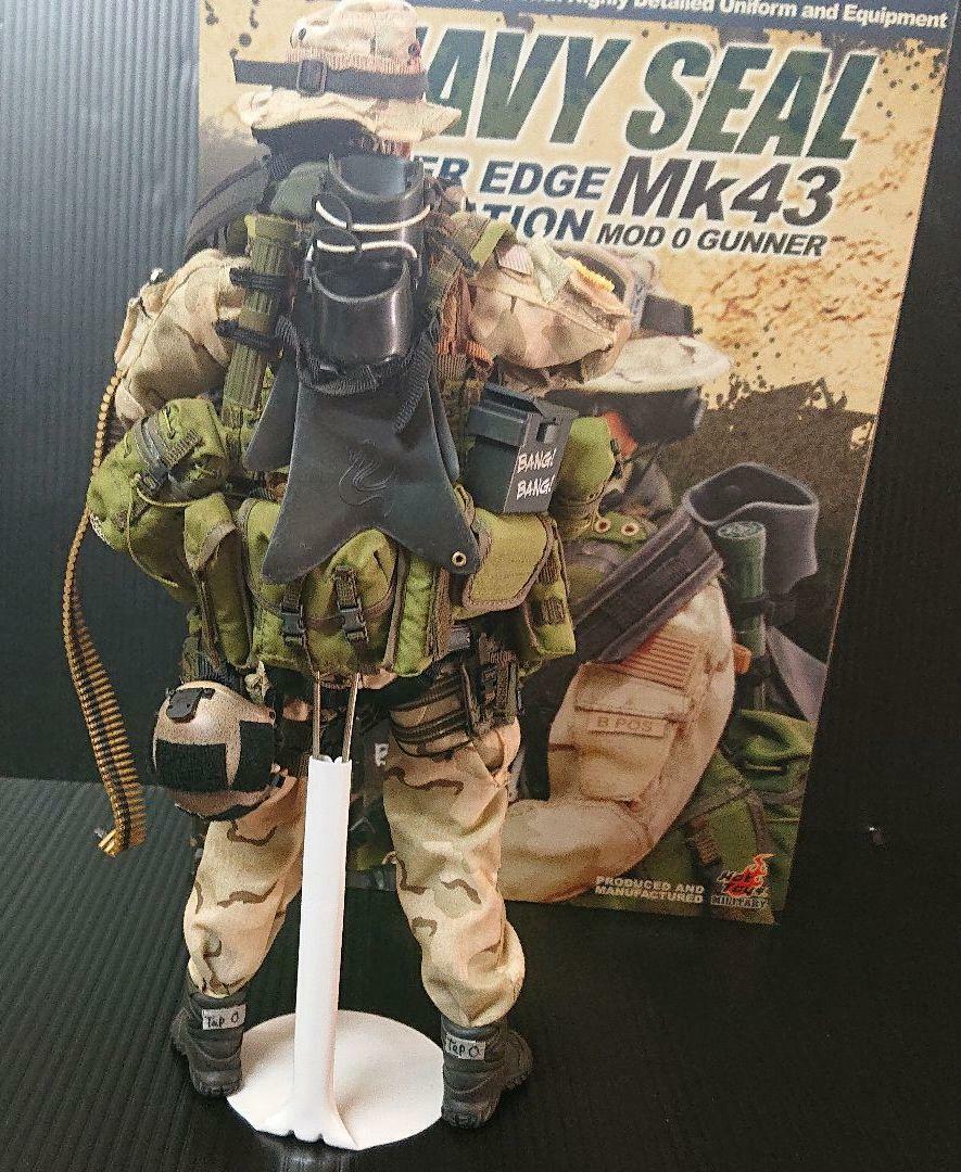 Hot Toys Military US Navy Seal Water Edge Operation MK43 MOD0