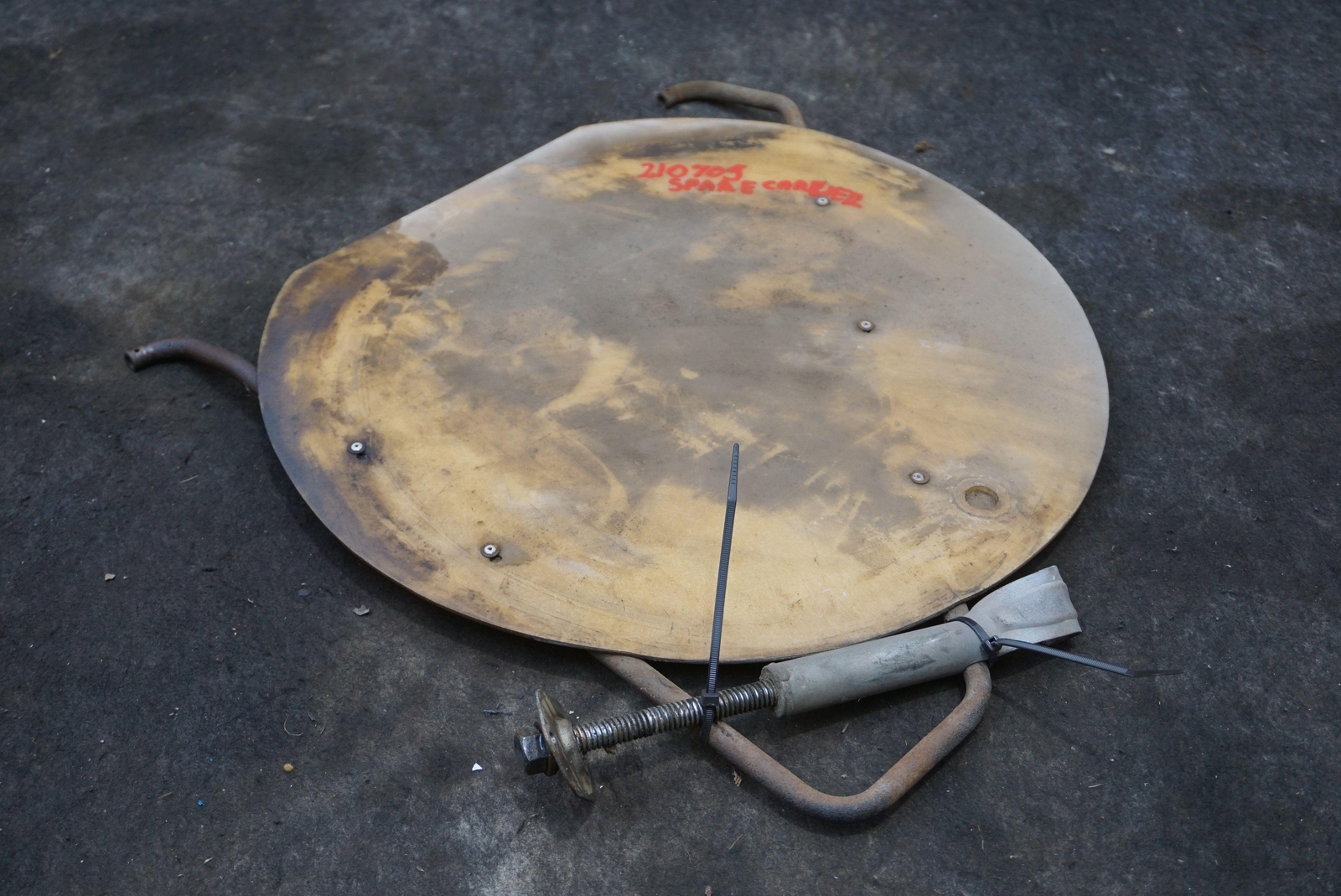 Emergency Spare Tire Carrier Assembly OEM Lotus Elite 1975-82