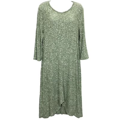 earthbound green dress Earthbound Trading Company Large Womens sleeveless Green Dress