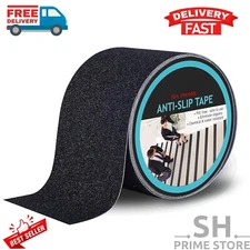 Safety Anti Slip Tape Rubberized 4" X 38' Roll Non Skid Boat Stairs Step Grip