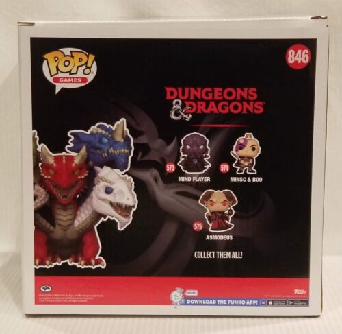 Funko Pop! Dungeons & Dragons Tiamat #846 NYCC 2021 GameStop Shared Exclusive - Picture 3 of 7
