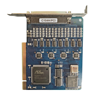 MOXA C104H ISA 4-Port RS232 Multi-Serial Port Card   Industrial Communication