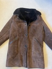 Oakleaf 38 Inch Ladies Dark Brown Sheepskin Coat