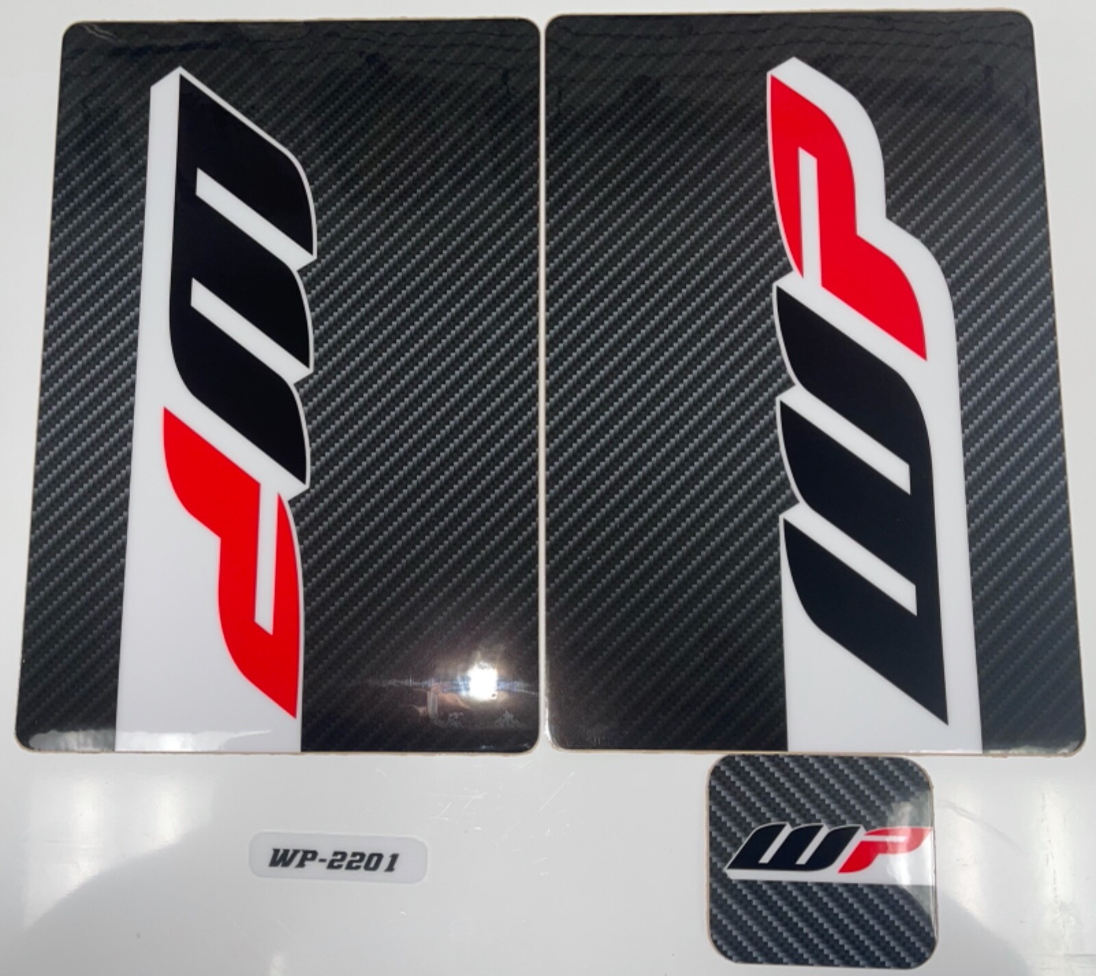 WP Fork Stickers Decal Shock Suspension Decals Set (Red)(9x6) eBay