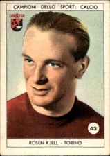 Lavazza 1950 Sports Champions Figure No. 69 Turin Rosen Kjell