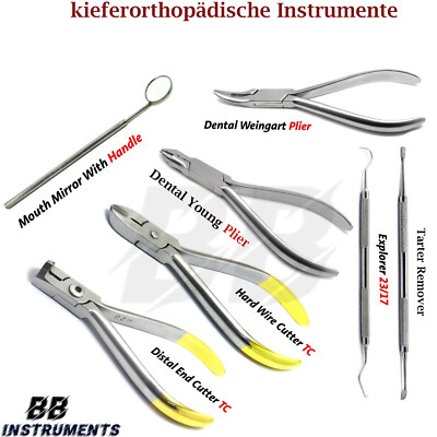   KFO Dental Zange Distal Schneider   Drahtbiegezangen & Zahnsonde Zahntechnik