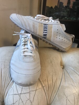 Dirk Bikkembergs Sneaker aus weichem Wildleder hellbeige Größe 42