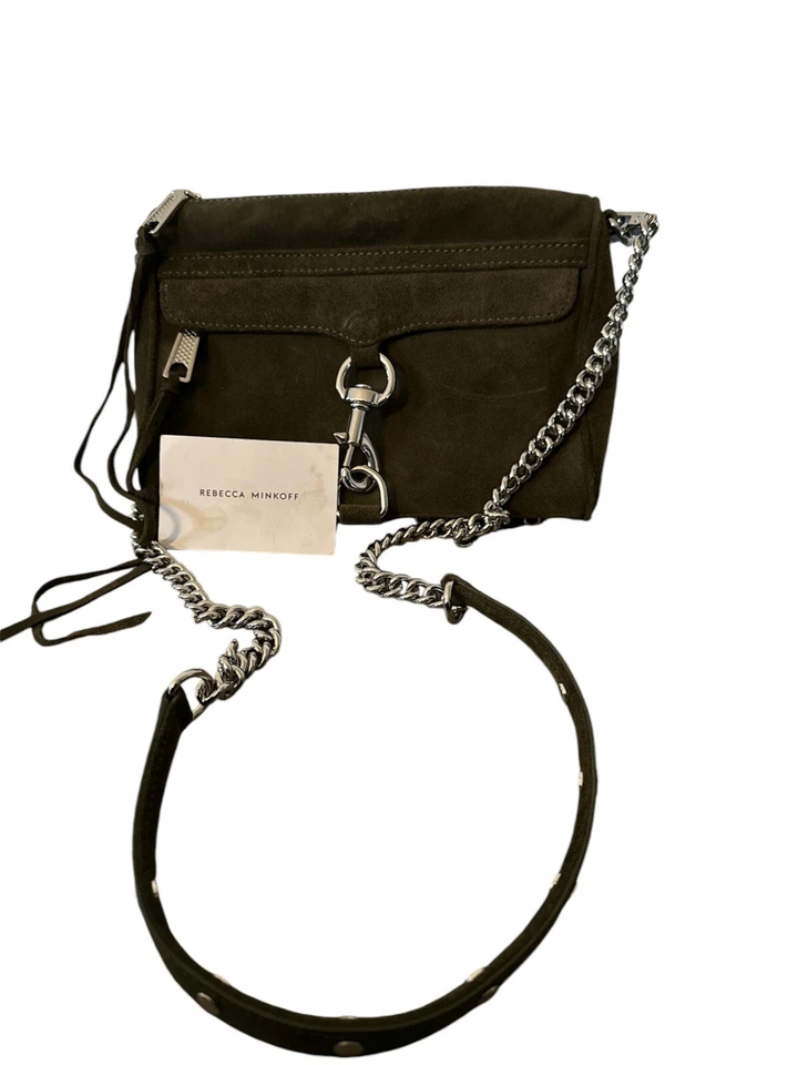 BLUTCH BANDOLERA REBECCA MINKOFF GAMUZA MINI MAC HOMBRO Foto 4 de 4