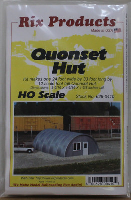 Pikestuff 628-0410 HO 1:87 Quonset Hut Kit New/ Sealed USA Made