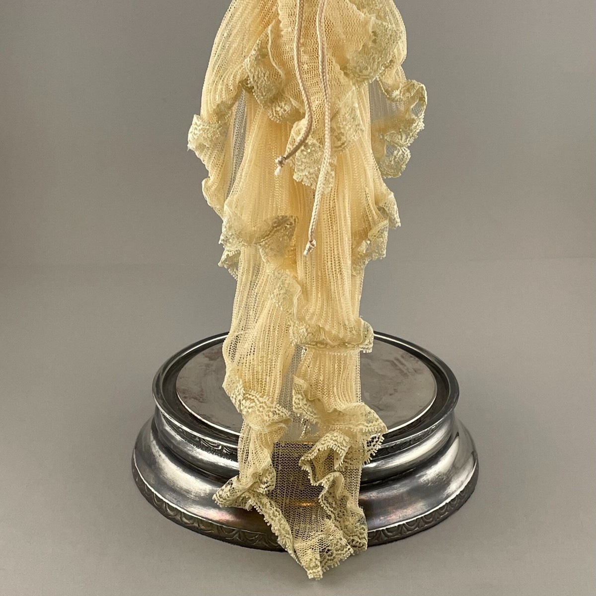 Vintage Louis Nichole Christmas Tree Angel Victorian Doll Ornament