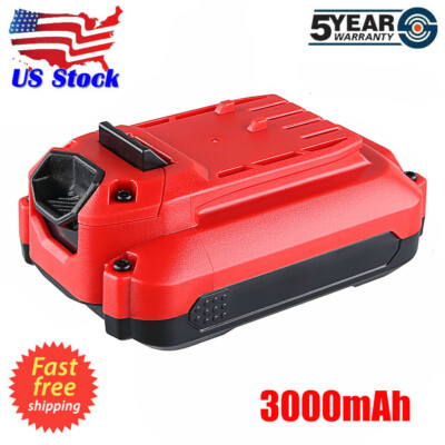 For Craftsman V20 20VOLT MAX Lithium-ion Battery 3.0Ah CMCB204 CMCB202 CMCB206